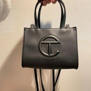 Telfar Small Black Shopping Bag